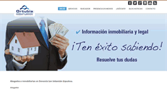 Desktop Screenshot of ortubia.es